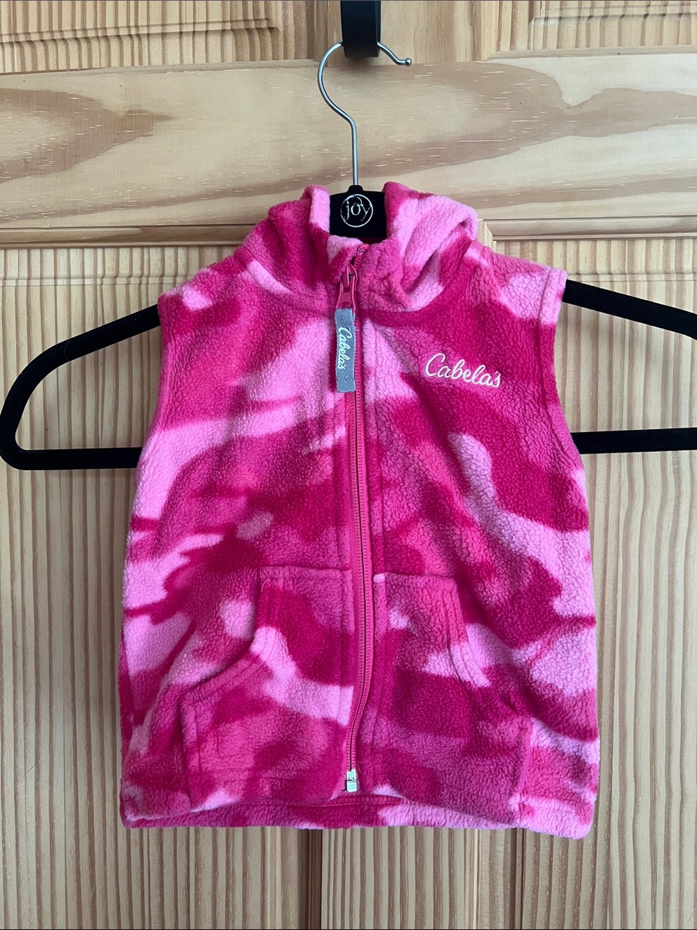 Kids sleeveless fleece vest